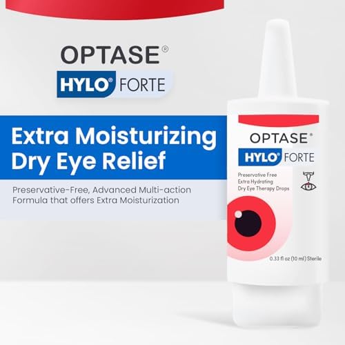 Optase HYLO Forte Gotas para Ojos Secos, Sin Conservadores, 300 Gotas – Hidratación Extra – Glicerina Activa y Ácido Hialurónico – Compatible con - imagen 3