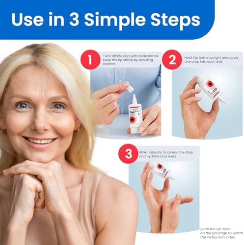 Optase HYLO Forte Gotas para Ojos Secos, Sin Conservadores, 300 Gotas – Hidratación Extra – Glicerina Activa y Ácido Hialurónico – Compatible con - imagen 6