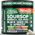 Suplemento Clean Nutra de Soursop, Moringa, Musgo Marino, Aceite de Semilla Negra, Berberina, Cúrcuma, Resveratrol, Quercetina y Más - 90 Cápsulas - imagen 1