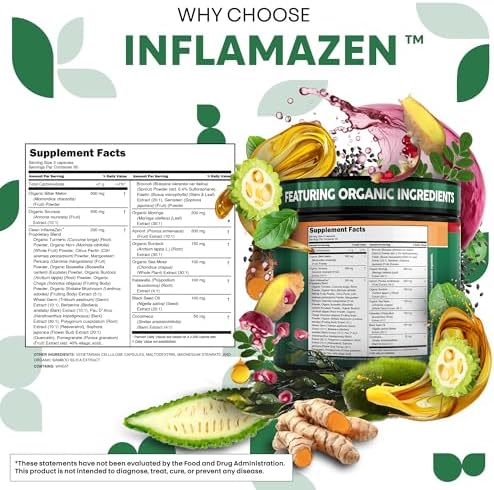 Suplemento Clean Nutra de Soursop, Moringa, Musgo Marino, Aceite de Semilla Negra, Berberina, Cúrcuma, Resveratrol, Quercetina y Más - 90 Cápsulas - imagen 5