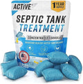 Sistema de Tratamiento para Tanques Sépticos - 12 Paquetes Disolventes | Solución de Bacterias Vivas que Producen Enzimas | Suministro Profesional - imagen 1