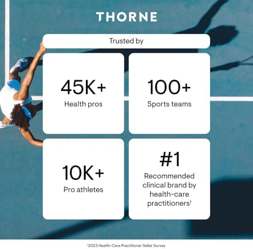 THORNE - L-Glutamina - Suplemento de Aminoácidos para el Sistema Inmunológico y Salud Digestiva - Promueve la Reparación Muscular Post-Ejercicio - 90 - imagen 8