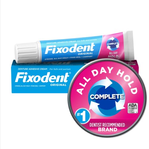 Crema Adhesiva para Dentaduras Fixodent Original - 2.4 oz, Paquete de 4 - imagen 2