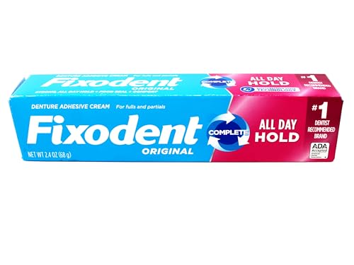 Crema Adhesiva para Dentaduras Fixodent Original - 2.4 oz, Paquete de 4 - imagen 3