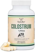 Suplemento de Colostro 120 Cápsulas, 1,000mg por Porción (Polvo de Colostro Bovino de la ra Ordeña, 15% IgG) Sin Rellenos, Probado por Terceros de - imagen 1