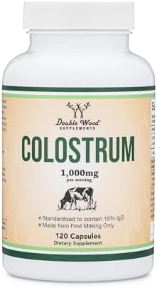 Suplemento de Colostro 120 Cápsulas, 1,000mg por Porción (Polvo de Colostro Bovino de la ra Ordeña, 15% IgG) Sin Rellenos, Probado por Terceros de - imagen 7