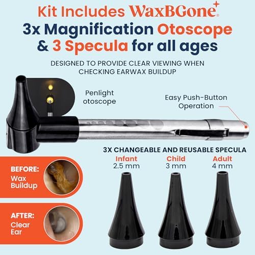 Kit de Remoción de Cerumen WaxBGone con Puntas de Irrigación SoftSpray, Pulverizador 4X y Cuenca para Oídos - Kit de Limpieza Seguro y Suave para - imagen 7