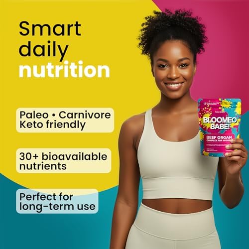 Suplemento de Órganos de Res para Mujeres – Hígado, Útero, Ovario, Corazón, Riñón de Ganado Alimentado con Pasto – Más de 30 Nutrientes para - imagen 2