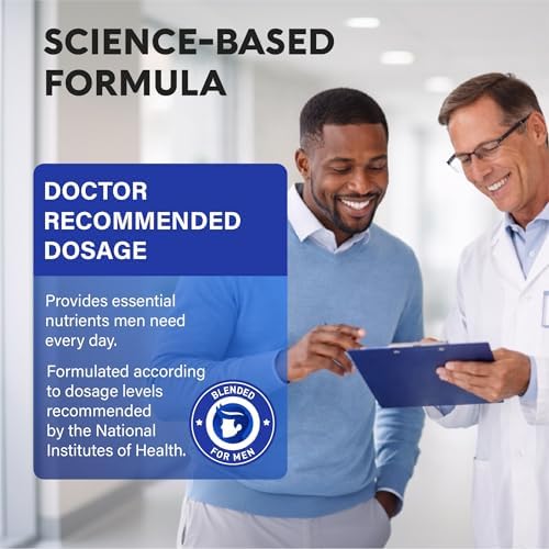Multivitamínico para Hombres - B-Complejo | Alimentos Integrales & Enzimas - Energía, Concentración & Cerebro | Complejo de Salud Masculina - 46 en 1 - imagen 6