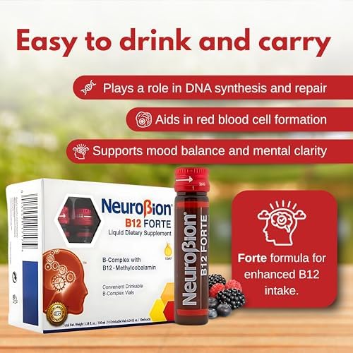 Neurobion B12 Forte 10 Viales de 10 ml (el empaque puede variar) - imagen 4