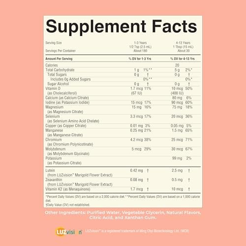 Multivitamínico Líquido Nocturno para Niños de MaryRuth's | Salud Ósea | Función Inmunológica | Suplemento para la Hora de Dormir | 15.22 fl oz - imagen 8
