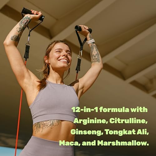 Suplemento de Óxido Nítrico 3,000mg, 300 Cápsulas | Complejo 12 en 1 para Hombres y Mujeres – Arginina, Citrulina, Ginseng Rojo Coreano, Tongkat Ali, - imagen 4