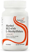 Suplemento Seeking Health Methyl B12 con L-Metilfolato - Apoyo MTHFR - 60 Pastillas para la Salud Cerebral y Energía - imagen 1