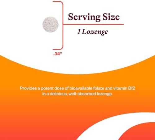 Suplemento Seeking Health Methyl B12 con L-Metilfolato - Apoyo MTHFR - 60 Pastillas para la Salud Cerebral y Energía - imagen 3