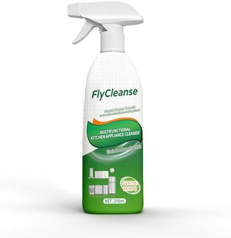 Desengrasante Flycleanse para manchas de aceite, limpiador de estufas y campanas, limpiador de cocina, fórmula de uso intensivo - imagen 1