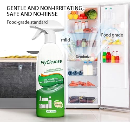 Desengrasante Flycleanse para manchas de aceite, limpiador de estufas y campanas, limpiador de cocina, fórmula de uso intensivo - imagen 2