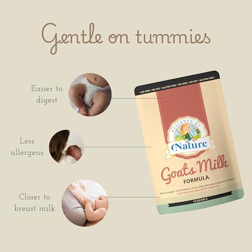 Fórmula de Leche de Cabra - HECHO EN EE. UU. - Fácil de Digerir para Todas las Etapas de Vida (12 meses en adelante) - Hipoalergénica - Sin OGM, Sin - imagen 7