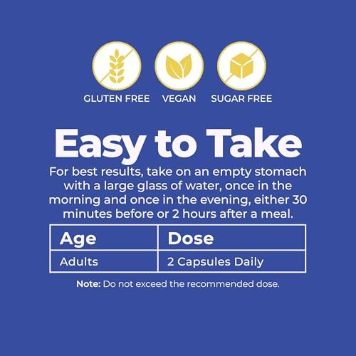 MARYRUTH'S Gut Flora Health+ Enzimas | Enzimas Digestivas Prebióticas y Probióticas para un Intestino Saludable | 60 Cápsulas | Hasta 2 Meses de - imagen 8