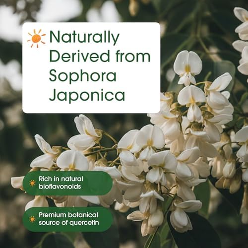 NatureBell Quercetina 1,000mg - 240 Cápsulas - Suplemento Ultra Potente para el Apoyo Inmunológico Saludable* - Quercetina Dihidratada de Sophora - imagen 6