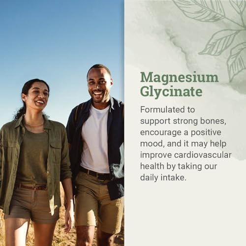 Glicinato de Magnesio Puro 500mg - Suplemento de Magnesio Quelado, Cápsulas de Alta Absorción para el Sueño con MCT Orgánico (120 Cápsulas) - imagen 2