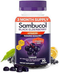 Gomitas de Saúco Sambucol - Suplemento Inmunológico para Adultos y Niños con Vitamina C y Zinc, Altas en Antioxidantes, Sin Gluten, Veganas - 90 - imagen 1