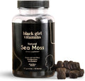 Vitaminas Black Girl - Gomas de Musgo Marino Irlandés - Musgo Marino + Algas Marinas y Bardana - 92 Minerales para Tiroides, Metabolismo e Inmunidad - imagen 1