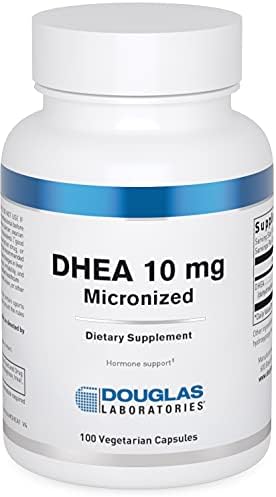 Cápsulas de DHEA 10 mg Micronizadas de Douglas Laboratories - Apoya el Equilibrio Hormonal, Inmunidad, Salud Cerebral, Ósea y Metabolismo - 100 - imagen 1