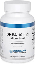 Cápsulas de DHEA 10 mg Micronizadas de Douglas Laboratories - Apoya el Equilibrio Hormonal, Inmunidad, Salud Cerebral, Ósea y Metabolismo - 100 - imagen 1