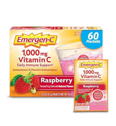 Emergen-C Polvo de Vitamina C 1000mg con Antioxidantes, Vitaminas B y Electrolitos, Suplemento para el Sistema Inmunológico, Mezcla de Bebida Sin - imagen 4