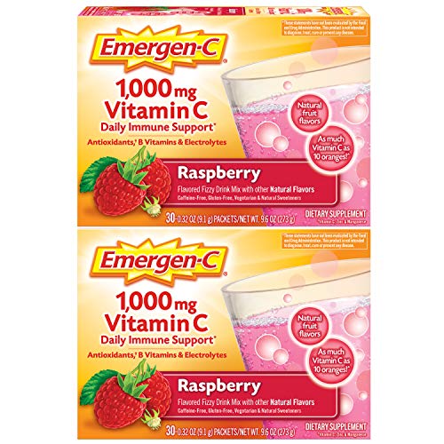 Emergen-C Polvo de Vitamina C 1000mg con Antioxidantes, Vitaminas B y Electrolitos, Suplemento para el Sistema Inmunológico, Mezcla de Bebida Sin - imagen 5