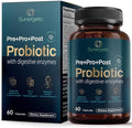 Suplemento Premium 4 en 1: Probióticos, Prebióticos, Postbióticos y Enzimas Digestivas para Hombres y Mujeres – Apoya la Salud Digestiva e Inmunidad - imagen 1