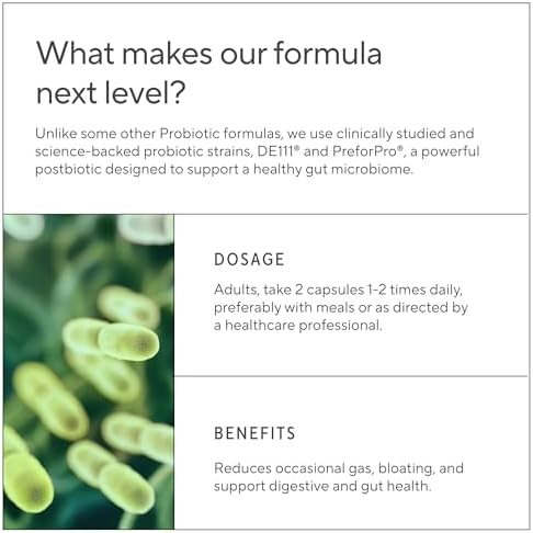 Suplemento Premium 4 en 1: Probióticos, Prebióticos, Postbióticos y Enzimas Digestivas para Hombres y Mujeres – Apoya la Salud Digestiva e Inmunidad - imagen 4