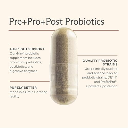 Suplemento Premium 4 en 1: Probióticos, Prebióticos, Postbióticos y Enzimas Digestivas para Hombres y Mujeres – Apoya la Salud Digestiva e Inmunidad - imagen 5