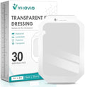 30 Paquetes de Vendajes Transparentes 6'' x 8'' - Apósitos Impermeables para Natación, Ducha, Heridas, Cuidado de Tatuajes y Terapia de Cicatrices - imagen 1