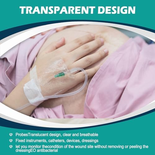 30 Paquetes de Vendajes Transparentes 6'' x 8'' - Apósitos Impermeables para Natación, Ducha, Heridas, Cuidado de Tatuajes y Terapia de Cicatrices - imagen 5
