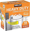 Bolsas de Basura para Cocina KIRKLAND SIGNATURE con Cuerda de Sujeción, Tamaño Completo, Nueva Edición - imagen 1