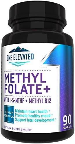 Folate Metílico Doble Fuerza y Más Bioactivo - Fórmula Única con Methylcobalamin (B12) de Grado Farmacéutico, Niacina, B1, B2 y B6 - Suministro para - imagen 1