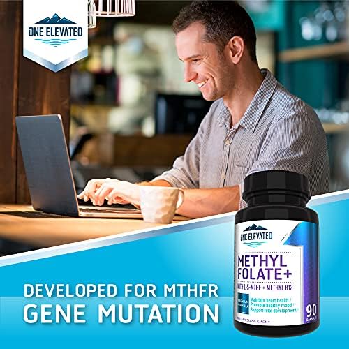 Folate Metílico Doble Fuerza y Más Bioactivo - Fórmula Única con Methylcobalamin (B12) de Grado Farmacéutico, Niacina, B1, B2 y B6 - Suministro para - imagen 7