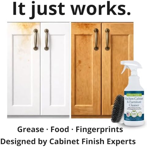 Limpiador de Gabinetes de Cocina - Solución a Base de Plantas, Seguro para Pintura y Madera, Uso Diario, Sin Residuos, Ecológico, Aprobado por - imagen 2