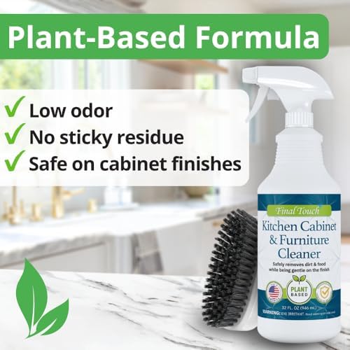 Limpiador de Gabinetes de Cocina - Solución a Base de Plantas, Seguro para Pintura y Madera, Uso Diario, Sin Residuos, Ecológico, Aprobado por - imagen 3