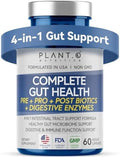 Suplemento de Salud Digestiva 4 en 1 – Prebióticos, Probióticos, Postbióticos y Enzimas Digestivas para Hombres y Mujeres – Probiotico DE111 para - imagen 1