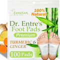 100 Parches de Jengibre y Cúrcuma para los Pies | Parches Orgánicos Premium para Mejorar el Sueño y Aliviar el Estrés - imagen 1