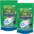 Removedor de Atascos para Inodoro Green Gobbler POWDER PLUNGER - Paquete de 2, Peso Neto 16.5 oz - imagen 1