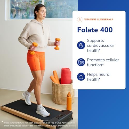 Suplemento de Folato 400 Pure Encapsulations | Metafolin L-5-MTHF para Salud Cardiovascular, Celular y Neural* | 90 Cápsulas - imagen 3