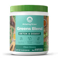 Amazing Grass Greens Blend Detox & Digest, Mezcla para Smoothie, Limpieza con Super Greens en Polvo, Enzimas Digestivas y Probióticos, 30 Porciones, - imagen 1