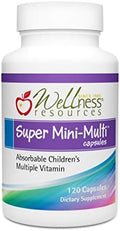 Super Mini-Multi - Multivitaminas para Niños en Cápsulas Tragables con Folato Metílico, B12 Metílico y Vitaminas B para Crecimiento y Salud Cerebral - imagen 1