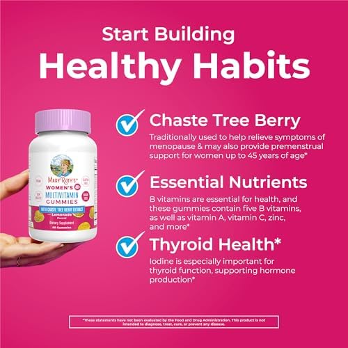 Multivitamínico para Mujeres 40+ MaryRuth's | Sin Azúcar | Vitaminas Veganas | Apoyo Inmunológico | Gummy para Cabello, Piel y Uñas | 60 Unidades - imagen 5