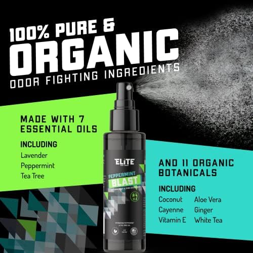 Desodorante para Zapatos Elite Sportz (800+ Aerosoles) - Spray para Pies y Eliminador de Olores - Frescura de Menta para Zapatos - Regalo Ideal para - imagen 5