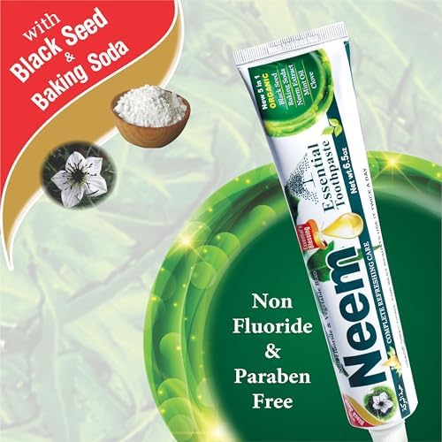 Pasta Dental NEEM ESSENTIAL Nueva Fórmula 5 en 1 Paquete de 6 unidades - imagen 2