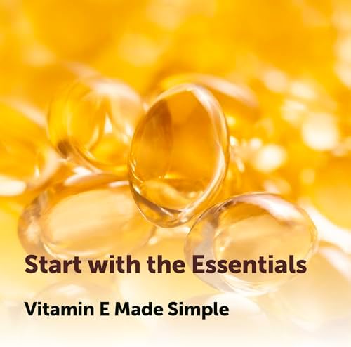 Micro Ingredients Vitamina E 1000 IU (450 mg) por Porción, 240 Softgels | Suplemento Diario de Vitamina E | Suministro para 4 Meses | Sin OGM, Libre - imagen 5
